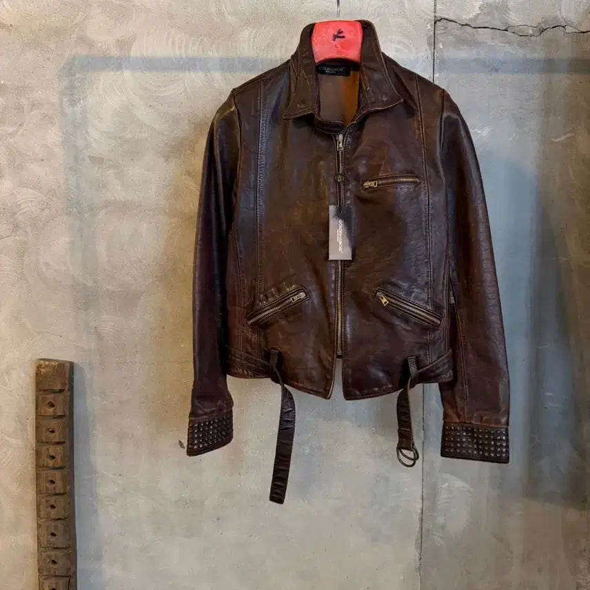 [BUNJANG] Golden Goose Single Rider Leather Jacket (Women&