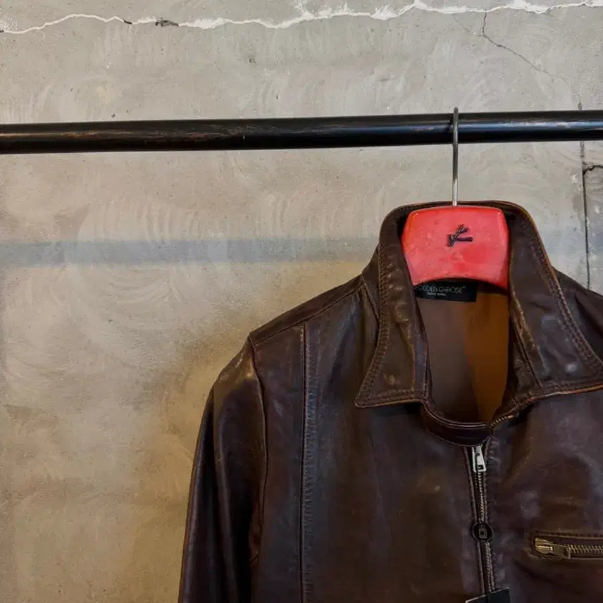 [BUNJANG] Golden Goose Single Rider Leather Jacket (Women&
