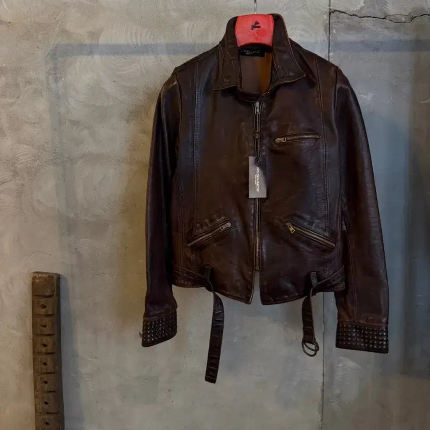 [BUNJANG] Golden Goose Single Rider Leather Jacket (Women&