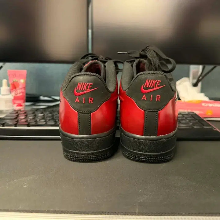 [BUNJANG] Nike Air Force 1 Foamposite Red Cup Sneakers / 에어포스 1 폼포짓 레드컵 사이즈 42.5 27cm