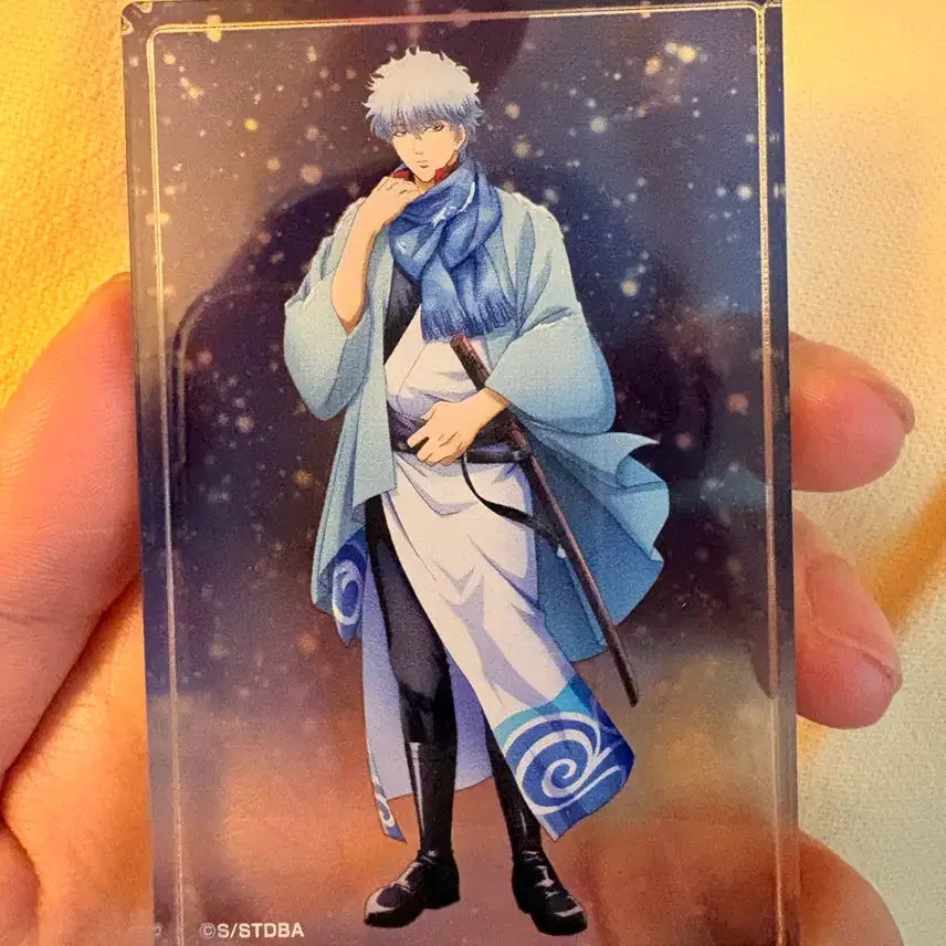 [BUNJANG] Gintoki Snowfall Acrylic Block / 긴토키 눈내리는 밤 아크릴 블록 (급처)