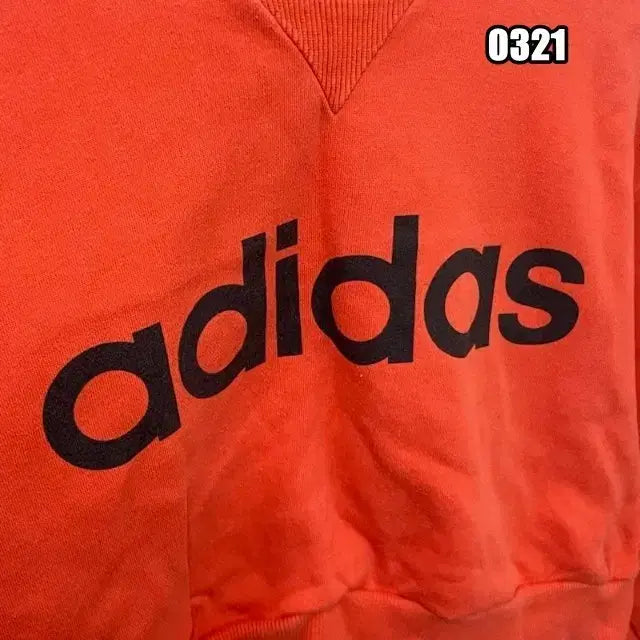 [BUNJANG] Adidas Big Logo Crop Sweatshirt / XL 아디다스 빅로고 크롭 맨투맨