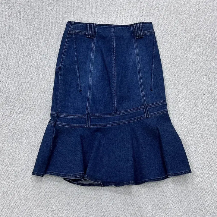 [BUNJANG] OMD Denim Midi Skirt / 64-92 OMD 데님 미디 스커트 0326E