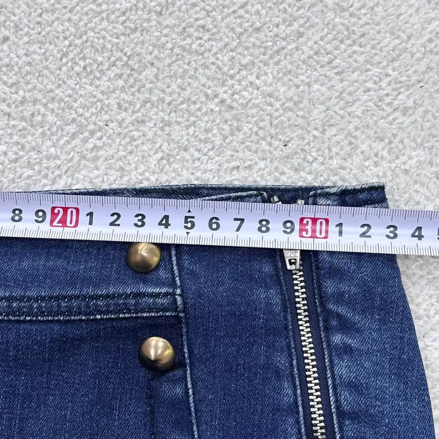 [BUNJANG] OMD Denim Midi Skirt / 64-92 OMD 데님 미디 스커트 0326E