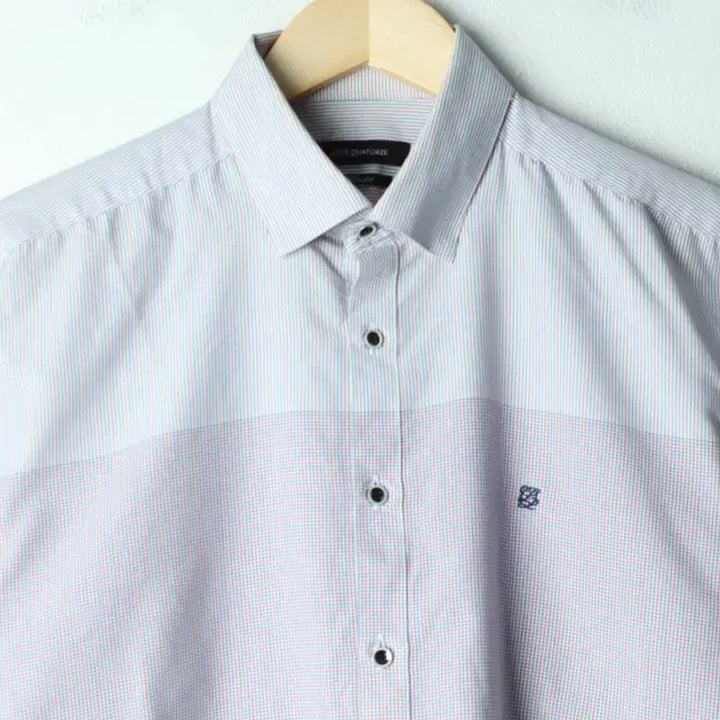 [BUNJANG] Louis Quatorze Stripe Shirt / (L) 루이가또즈 셔츠 남방 스트라이프 컬러믹스 아메카지-17D02