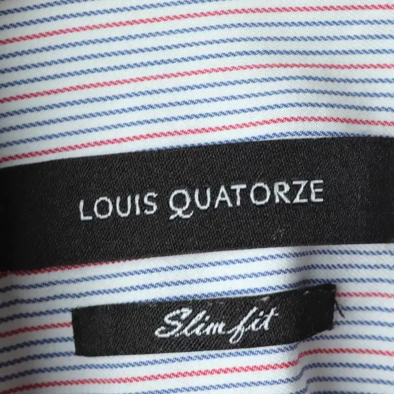 [BUNJANG] Louis Quatorze Stripe Shirt / (L) 루이가또즈 셔츠 남방 스트라이프 컬러믹스 아메카지-17D02