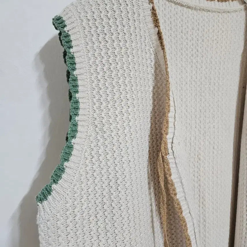 [BUNJANG] Crochet Open Knit Sweater / 크로쉐 오픈 니트