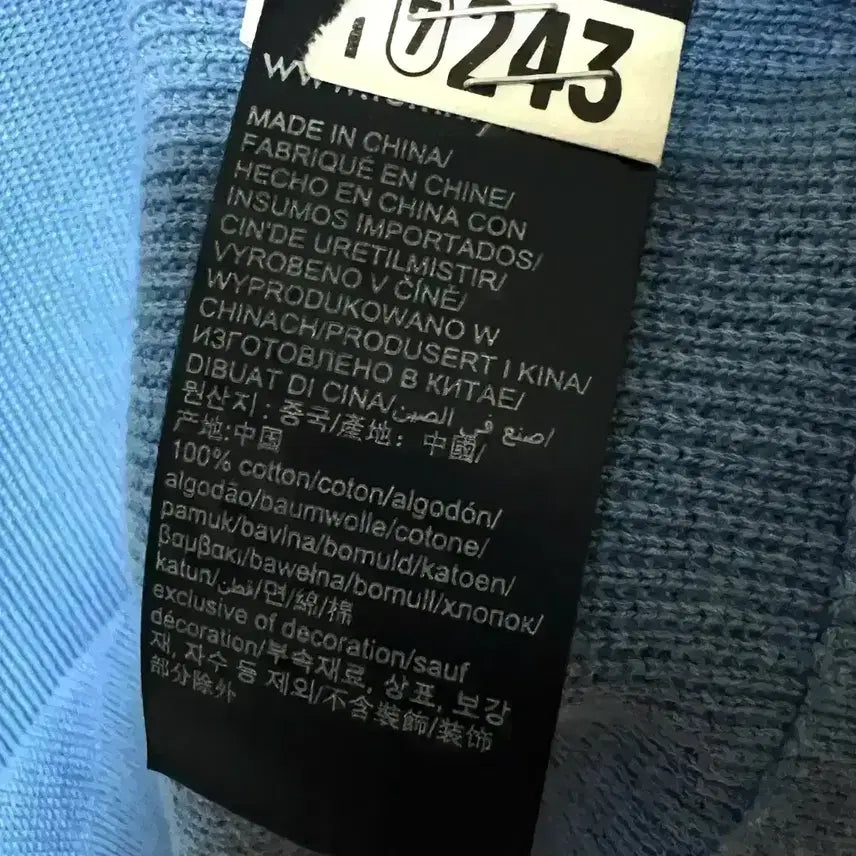 [SOLD OUT] [L,100]타미힐피거 니트 스웨터 타미 블루