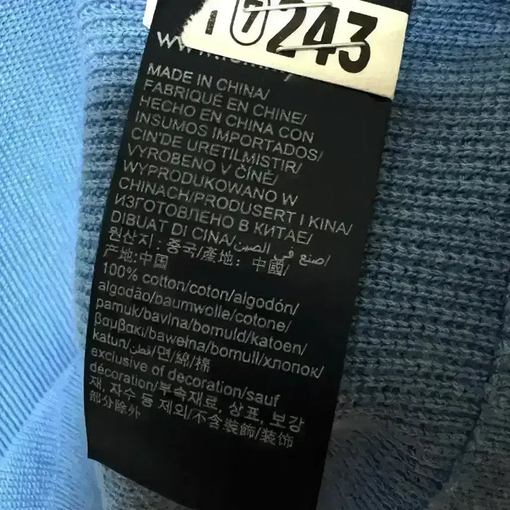 [SOLD OUT] [L,100]타미힐피거 니트 스웨터 타미 블루