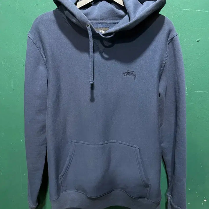 [BUNJANG] Stussy Navy Hoodie M / 스투시 후드티 네이비 M
