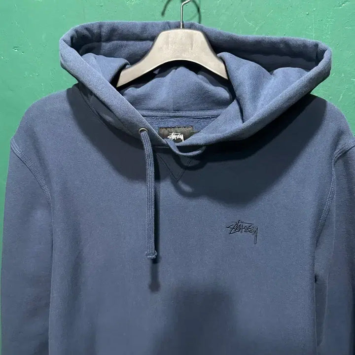 [BUNJANG] Stussy Navy Hoodie M / 스투시 후드티 네이비 M