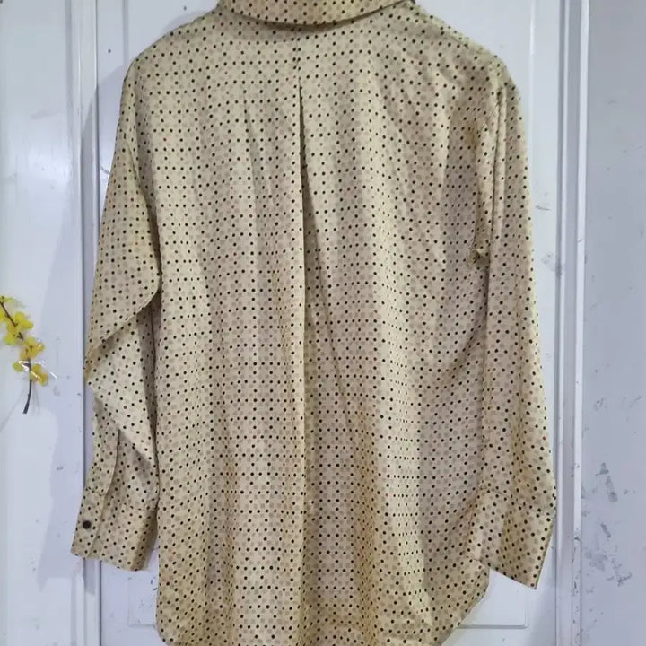 [BUNJANG] ZARA Silk Blouse / 자라. 실크같은 블라우스. 깨끗해요. 가슴단면49