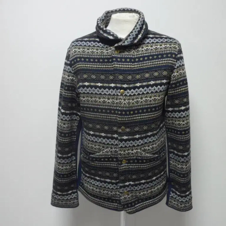 [BUNJANG] Takeuchi Kikuchi Striped Knit Sweater / (무료배송)타케우키쿠치/해외/남성/간절기/니트 스웨터/95(M)새제품수준