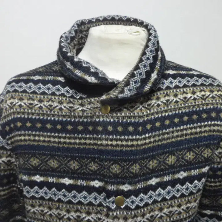 [BUNJANG] Takeuchi Kikuchi Striped Knit Sweater / (무료배송)타케우키쿠치/해외/남성/간절기/니트 스웨터/95(M)새제품수준