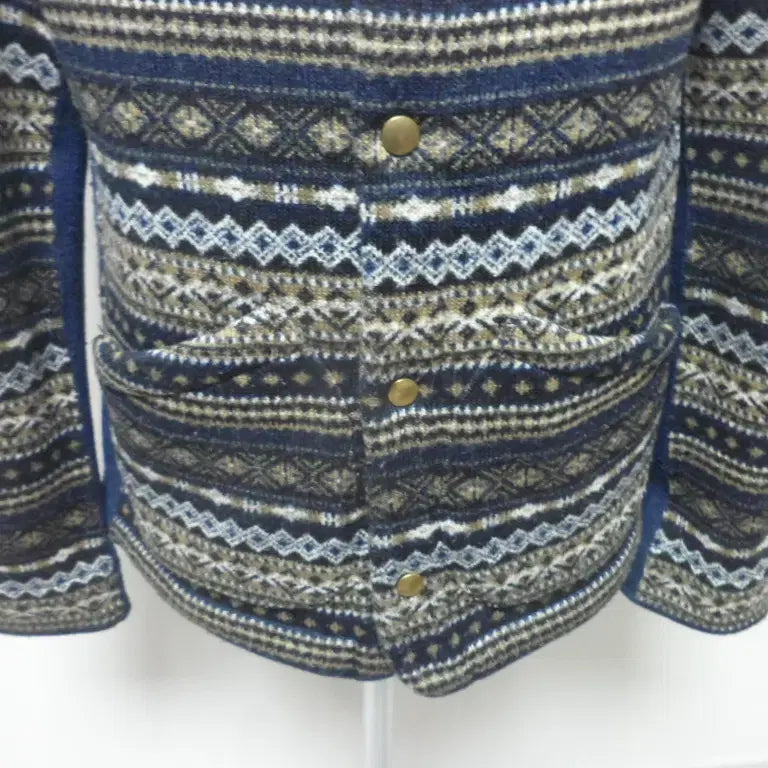 [BUNJANG] Takeuchi Kikuchi Striped Knit Sweater / (무료배송)타케우키쿠치/해외/남성/간절기/니트 스웨터/95(M)새제품수준