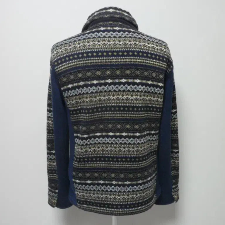 [BUNJANG] Takeuchi Kikuchi Striped Knit Sweater / (무료배송)타케우키쿠치/해외/남성/간절기/니트 스웨터/95(M)새제품수준