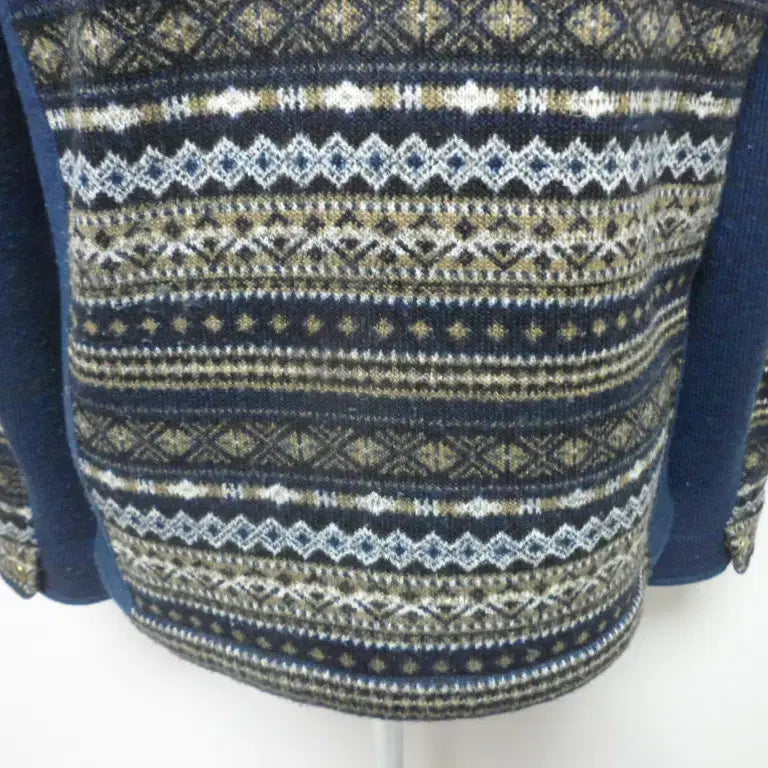 [BUNJANG] Takeuchi Kikuchi Striped Knit Sweater / (무료배송)타케우키쿠치/해외/남성/간절기/니트 스웨터/95(M)새제품수준