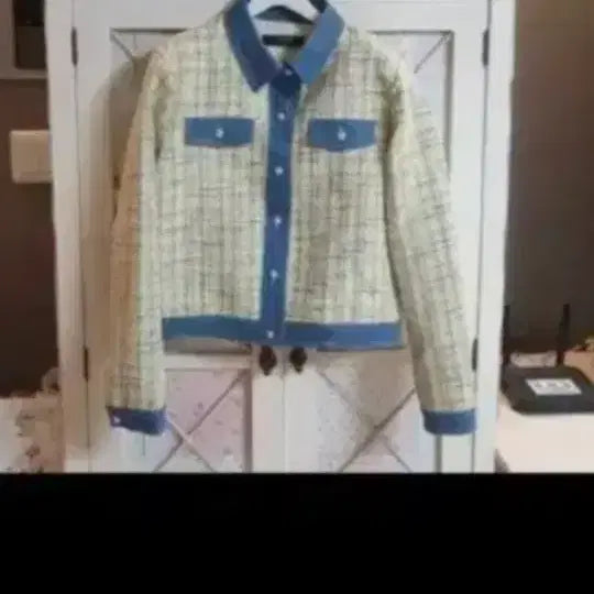 [BUNJANG] Tweed Jacket (Ivory) / 트위드자켓/55-66