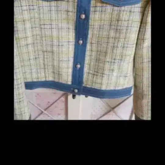 [BUNJANG] Tweed Jacket (Ivory) / 트위드자켓/55-66