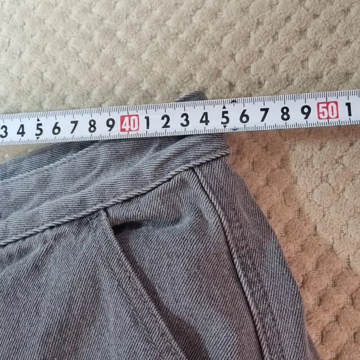 [BUNJANG] Musinsa Standard Denim Cargo Wide Pants / (34) 무신사 스탠다드 데님 카고 와이드팬츠