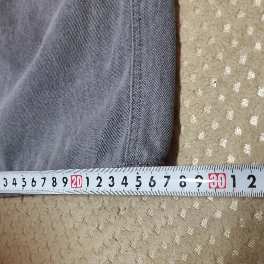 [BUNJANG] Musinsa Standard Denim Cargo Wide Pants / (34) 무신사 스탠다드 데님 카고 와이드팬츠