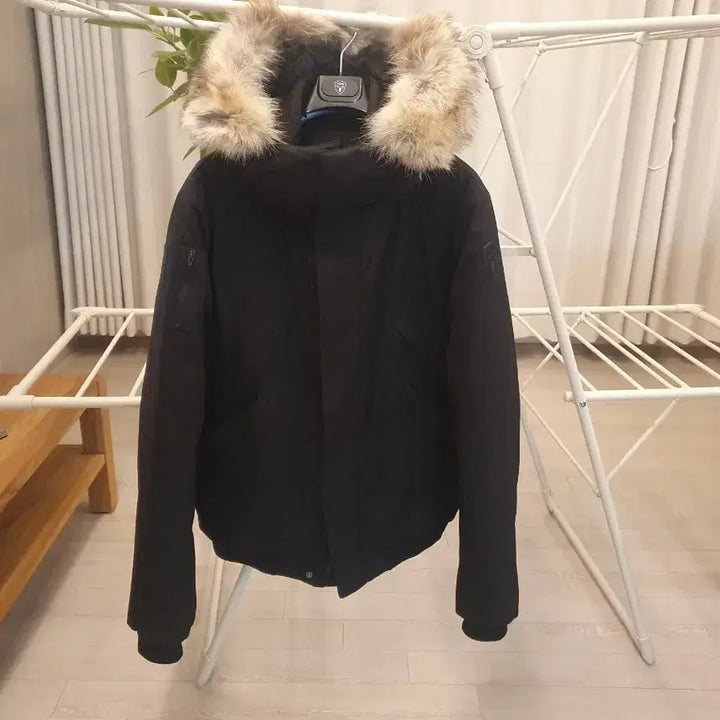 [BUNJANG] Novis Dylan Hooded Bomber Black XL / (XL) 상태 최상급 노비스 딜런 후드 봄버 블랙