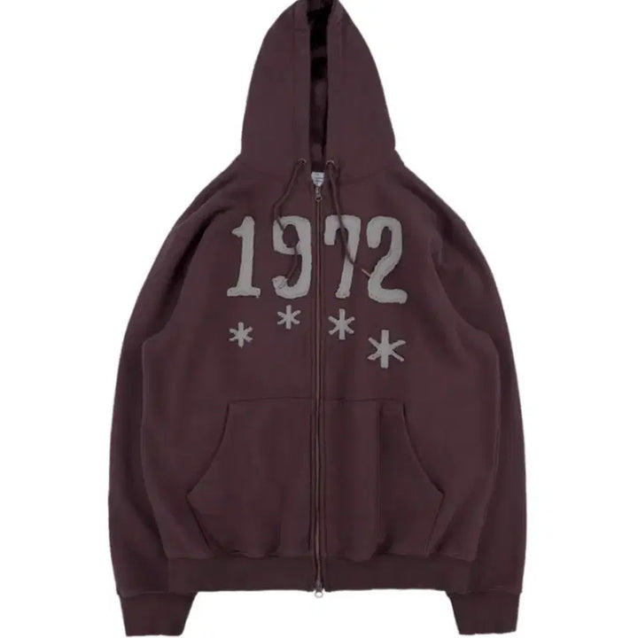 [BUNJANG] TCM 1972 Hooded Zip-Up (Dark Wine) / TCM 1972 hooded zip-up (dark wine)