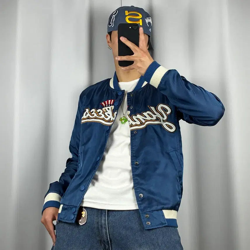 [BUNJANG] MLB New York Yankees Varsity Jacket / <MLB 뉴욕양키스 바시티 자켓> No.1465