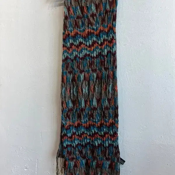 [SOLD OUT] 빈티지 플리츠 스카프
