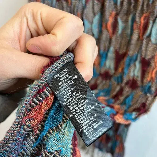 [SOLD OUT] 빈티지 플리츠 스카프