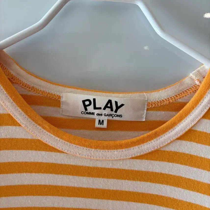 [SOLD OUT] 꼼데가르송 스트라이프 긴팔티셔츠 M