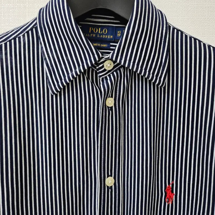 [BUNJANG] Ralph Lauren Polo Striped Jersey Shirt / 랄프로렌 폴로 스트라이프 저지셔츠