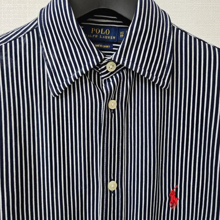 [BUNJANG] Ralph Lauren Polo Striped Jersey Shirt / 랄프로렌 폴로 스트라이프 저지셔츠