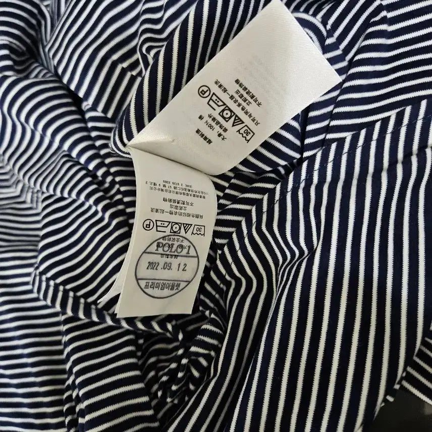 [BUNJANG] Ralph Lauren Polo Striped Jersey Shirt / 랄프로렌 폴로 스트라이프 저지셔츠