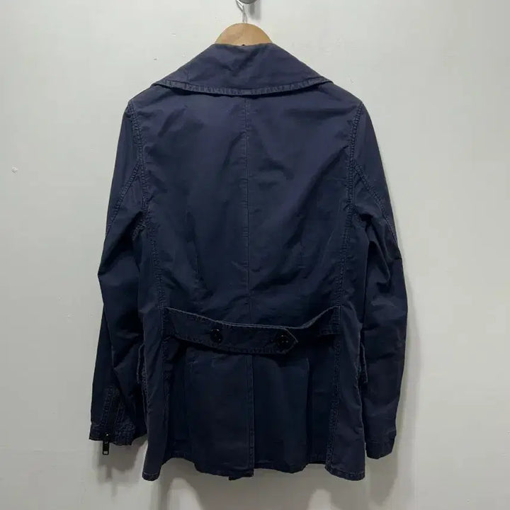 [BUNJANG] Polo Ralph Lauren Cotton Peacoat Jacket Navy S / 폴로 랄프로렌 면 네이비 피코트 자켓 S