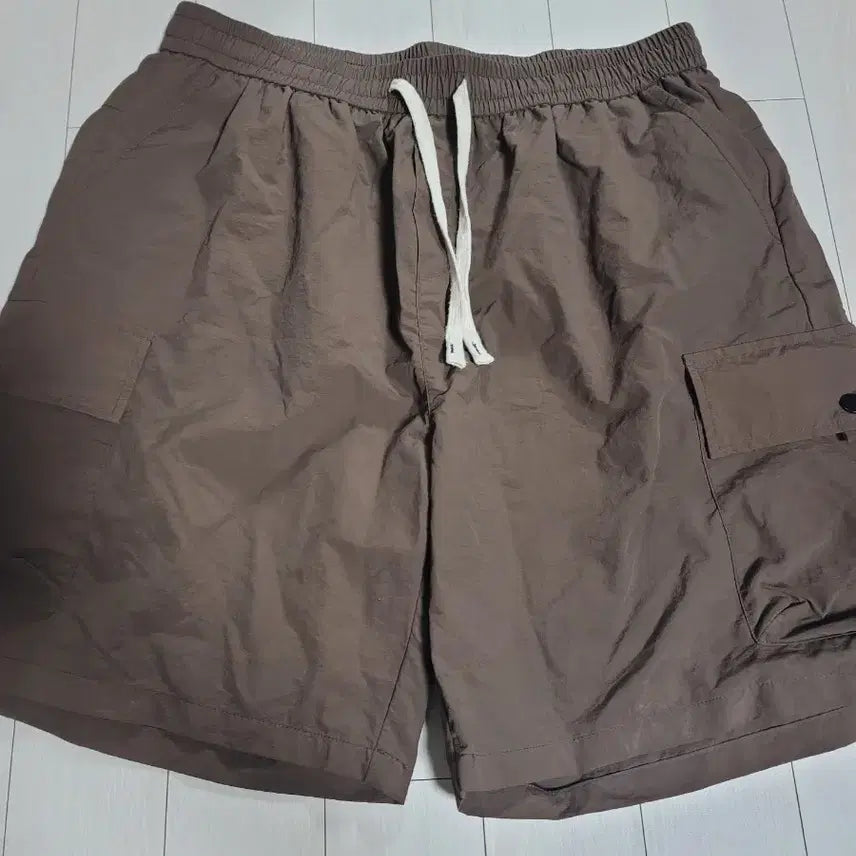 [BUNJANG] Brown Cargo Shorts / 브라운 카고 반바지 숏팬츠