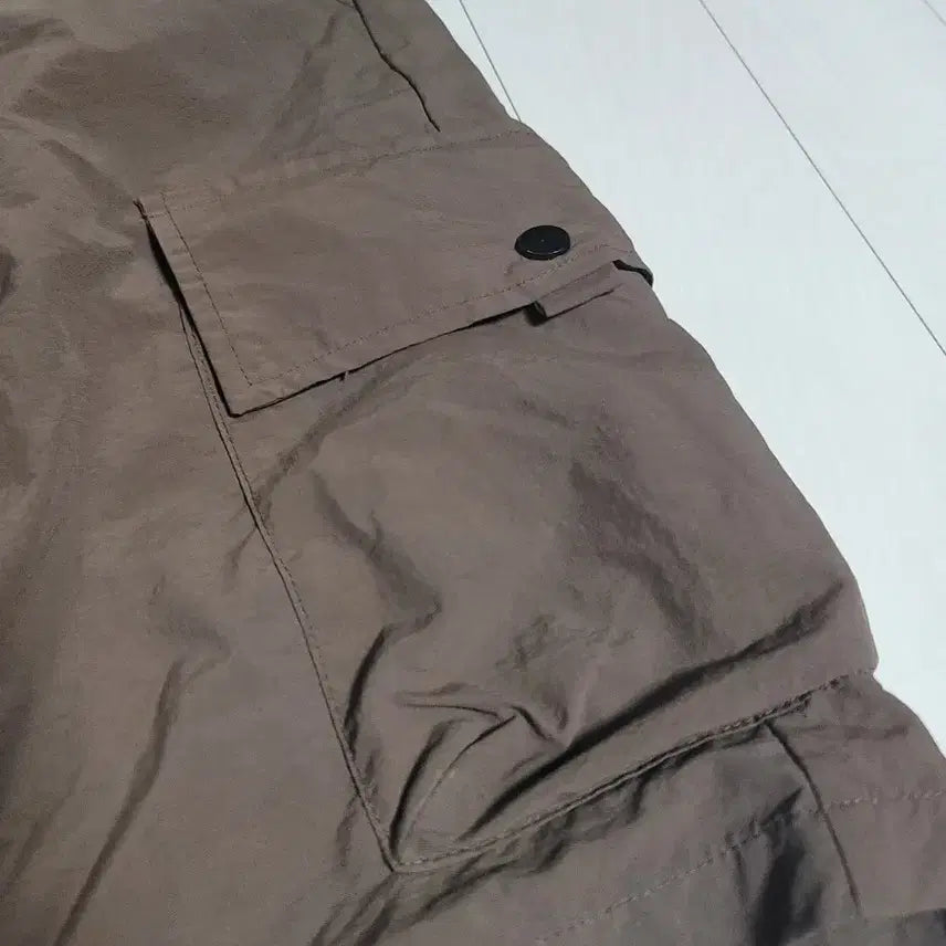 [BUNJANG] Brown Cargo Shorts / 브라운 카고 반바지 숏팬츠