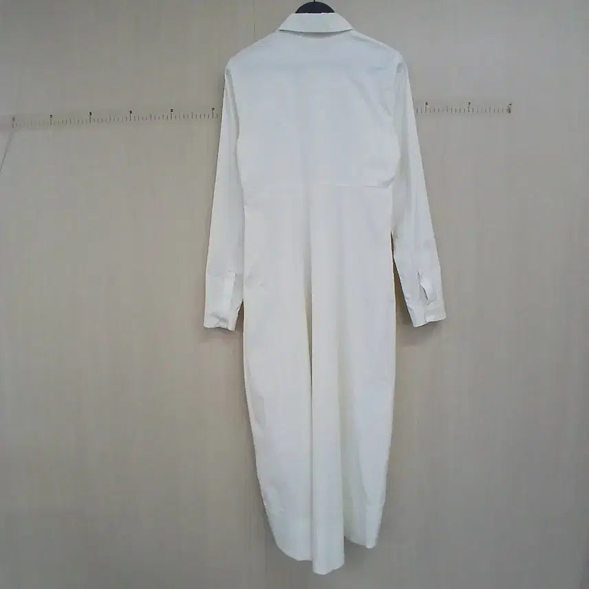 [BUNJANG] COS White Long Shirt Dress / COS 화이트 롱 셔츠 원피스