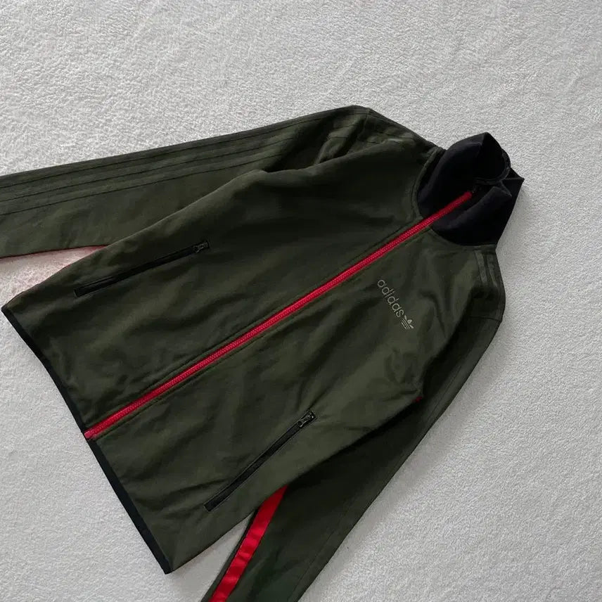 [BUNJANG] Adidas Beckenbauer Track Top Jacket / 90 아디다스 카키 트랙탑 베켄바우어 유로파 져지