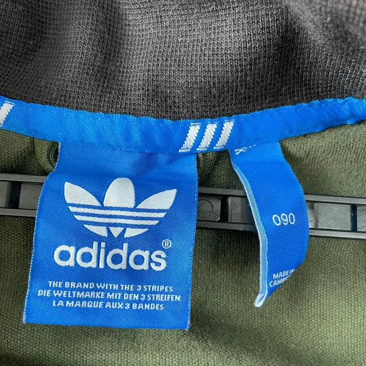 [BUNJANG] Adidas Beckenbauer Track Top Jacket / 90 아디다스 카키 트랙탑 베켄바우어 유로파 져지
