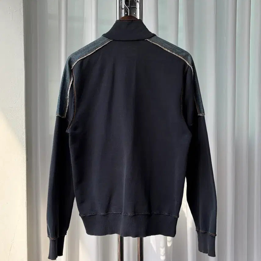 [SOLD OUT] [M-L]돌체앤가바나 정품 인디고 데님 데미지 코튼 집업