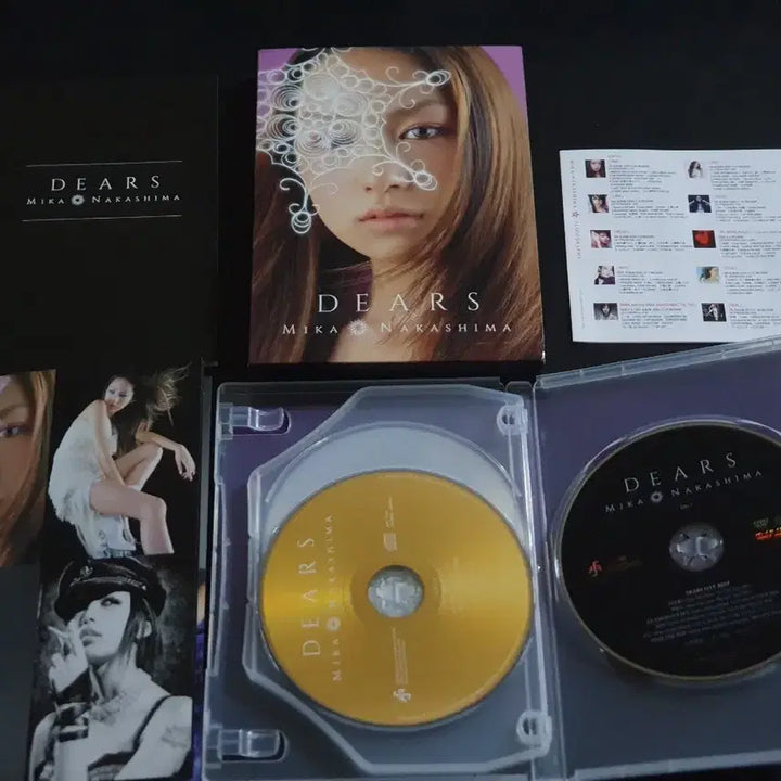 [SOLD OUT] 나카시마미카 베스트 앨범 DEARS (2CD+DVD) 한정반