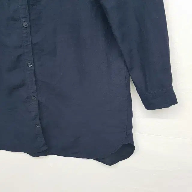 [BUNJANG] MUJI Linen 100% Navy Dress / 무인양품 MUJI 린넨 100% 원피스 네이비