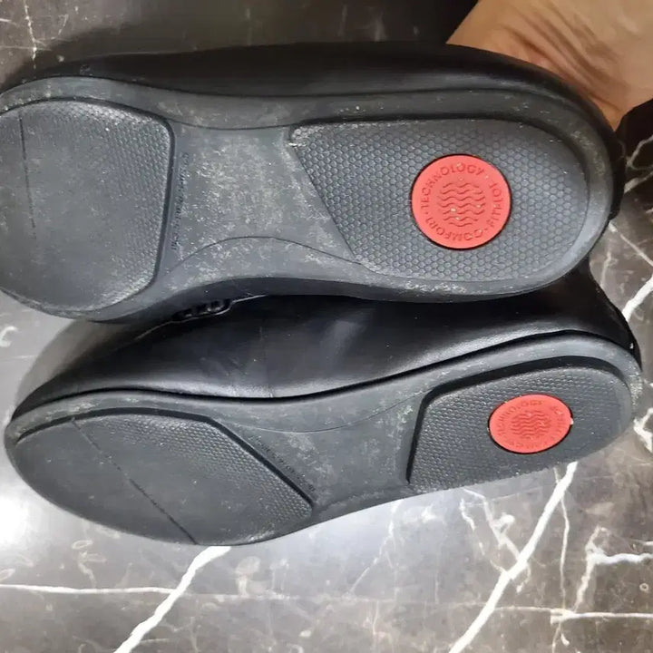 [BUNJANG] Fitflop Black Loafers UK3.5 / 핏플랍 블랙 로퍼 Uk3.5