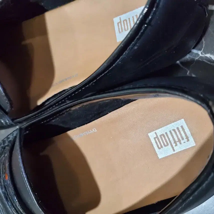 [BUNJANG] Fitflop Black Loafers UK3.5 / 핏플랍 블랙 로퍼 Uk3.5