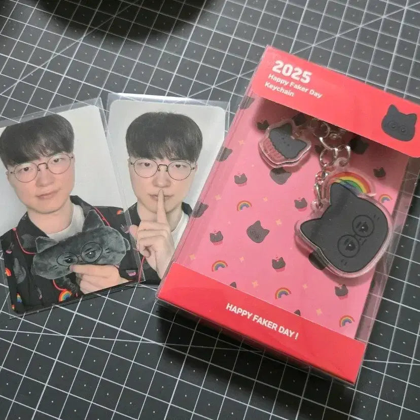 [BUNJANG] T1 Faker Birthday Keyring Photocard / T1 페이커 생일 키링 포카