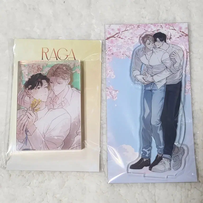 [SOLD OUT] 녹티아 패션 라가 아크릴 스탠드 엽서 포토카드 특전 허니트러블 봄툰시네마