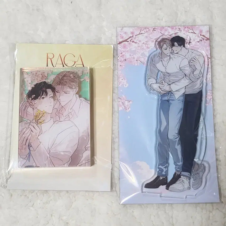 [SOLD OUT] 녹티아 패션 라가 아크릴 스탠드 엽서 포토카드 특전 허니트러블 봄툰시네마