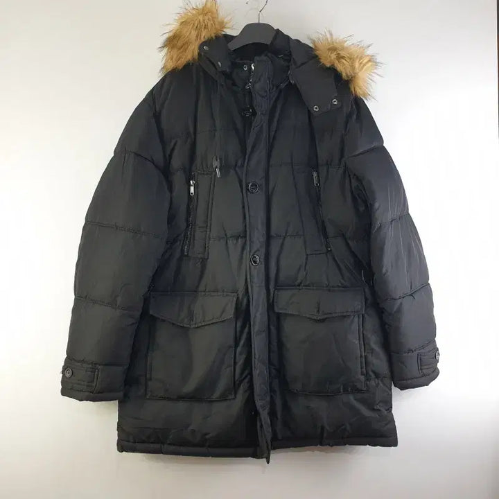 [BUNJANG] ZARA MAN Black Hooded Jumper / ZARA MAN 남성XL 블랙 후드 점퍼 M3628
