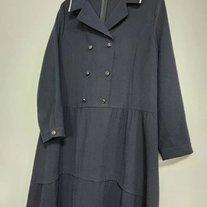 [BUNJANG] BestiBelli 2023 Kara Neck Long Dress Size 66 / 베스띠벨리2023카라넥 롱원피스66단아큐티